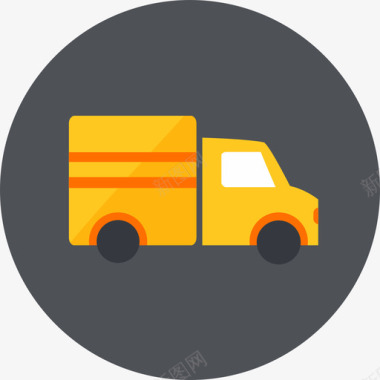 卡车运输购物汇编图标图标