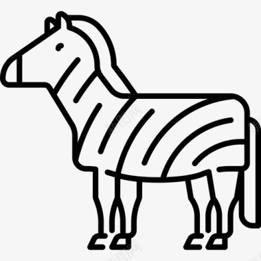 斑马动物21直系图标图标