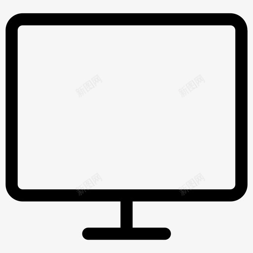 计算机技术图标集合线性svg_新图网 https://ixintu.com 技术图标集合 线性 计算机