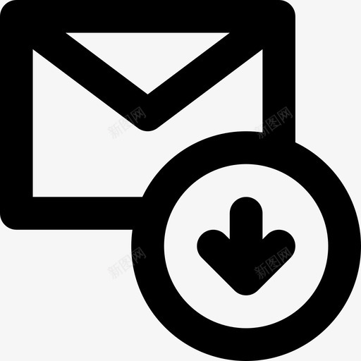 电子邮件联系方式直拨图标svg_新图网 https://ixintu.com 电子邮件 直拨 联系方式
