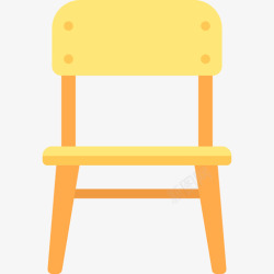幼儿园椅子椅子幼儿园公寓图标高清图片