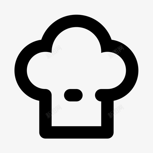 厨师烹饪法语图标svg_新图网 https://ixintu.com 厨师 厨房 城市应用程序 法语 烹饪 餐厅
