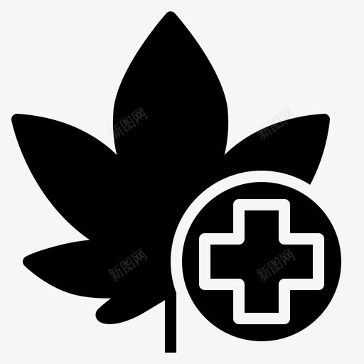 医用大麻大麻药物图标svg_新图网 https://ixintu.com 医用大麻 大麻 药物