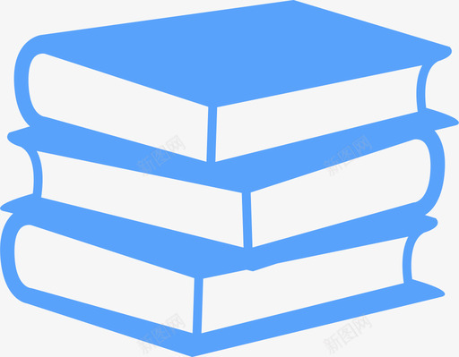书重叠svg_新图网 https://ixintu.com 书重叠