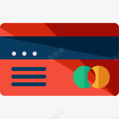 信用卡商务8持卡图标图标