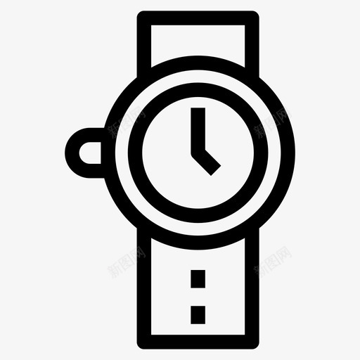 手表配件钟表图标svg_新图网 https://ixintu.com 手表 购物 配件 钟表