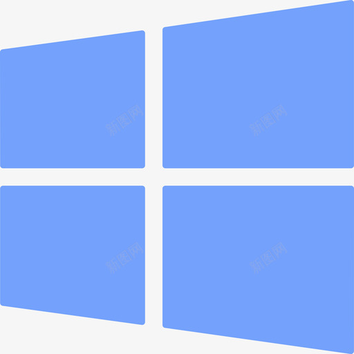 窗户徽标2平面图标svg_新图网 https://ixintu.com 平面 徽标2 窗户