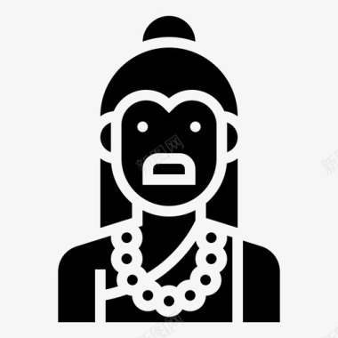 古鲁神印度教图标图标