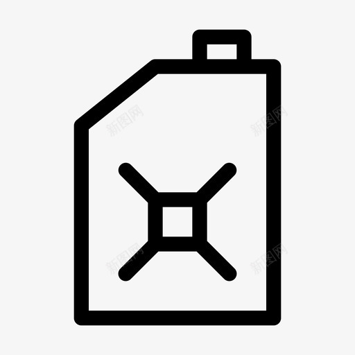 汽油罐容器燃料图标svg_新图网 https://ixintu.com 19072018 jerrycan 容器 汽油 汽油罐 燃料