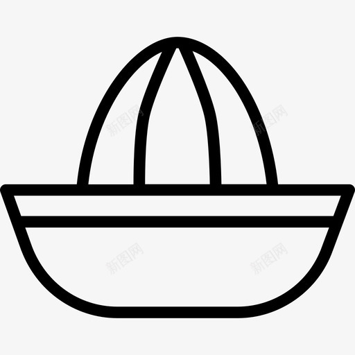 榨汁机厨房用具直列式图标svg_新图网 https://ixintu.com 厨房用具 榨汁机 直列式