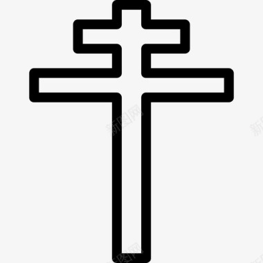 基督教宗教信仰直系图标图标