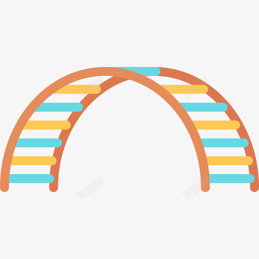 童年游乐场4公寓图标svg_新图网 https://ixintu.com 公寓 游乐场4 童年