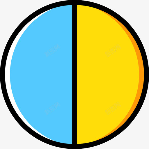 饼图搜索引擎优化和分析2黄色图标svg_新图网 https://ixintu.com 搜索引擎优化和分析2 饼图 黄色