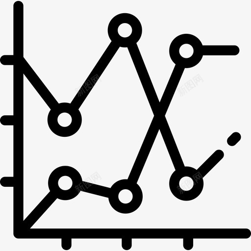 直线图业务管理2线性图标svg_新图网 https://ixintu.com 业务管理2 直线图 线性