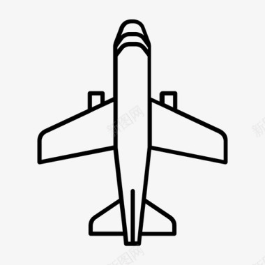 飞机旅行度假图标图标