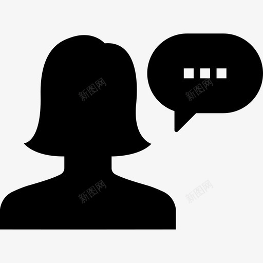 用户通信装置实心图标svg_新图网 https://ixintu.com 实心 用户 通信装置