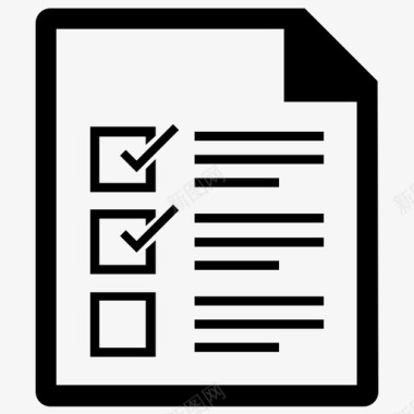 清单任务列表待办事项列表图标图标