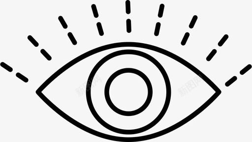 睫毛延伸化妆睫毛膏图标svg_新图网 https://ixintu.com 化妆 睫毛延伸 睫毛膏 美容程序