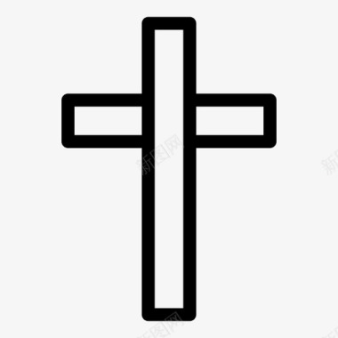 宗教信仰圣经基督教教堂十字架图标图标