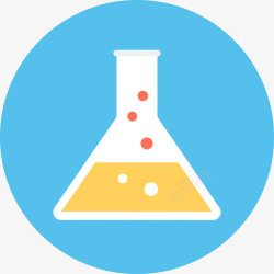 圆形烧瓶烧瓶网络和网络圆形图标高清图片