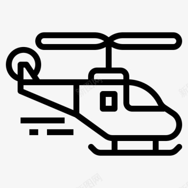 直升机运输医疗001图标图标