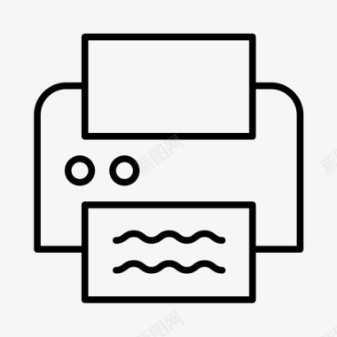 传真电器电子图标图标