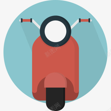 摩托车运输6平板图标图标