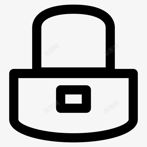 锁安全安全徽章图标svg_新图网 https://ixintu.com 基本用户界面元素 安全 安全徽章 安全盾 用户界面 锁