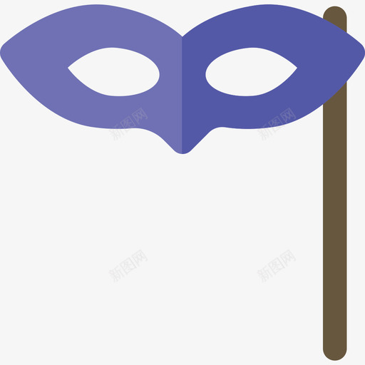 眼罩派对元素4扁平图标svg_新图网 https://ixintu.com 扁平 派对元素4 眼罩