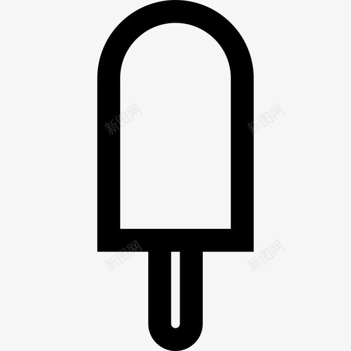 冰淇淋食品4线性图标svg_新图网 https://ixintu.com 冰淇淋 线性 食品4