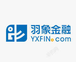 金融横版羽象金融LOGO 全 横版高清图片
