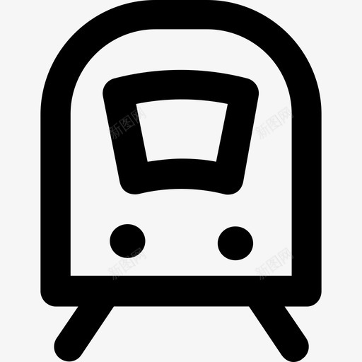 火车运输元素粗体圆形图标svg_新图网 https://ixintu.com 火车 粗体圆形 运输元素