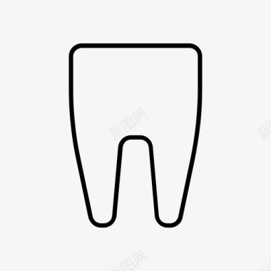 牙医牙齿医生图标图标