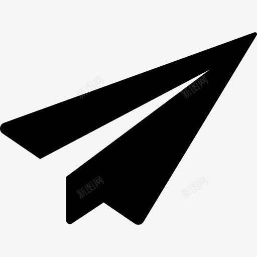 纸飞机商务seo元素扎实图标svg_新图网 https://ixintu.com 商务seo元素 扎实 纸飞机