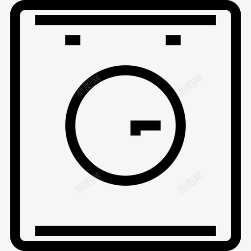 洗碗机家用和家具元件直列式图标svg_新图网 https://ixintu.com 家用和家具元件 洗碗机 直列式