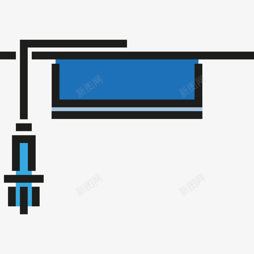 Mortarboard教育程度17线性颜色图标svg_新图网 https://ixintu.com Mortarboard 教育程度17 线性颜色