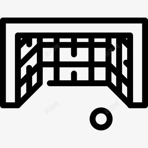 足球奥运会3直线图标svg_新图网 https://ixintu.com 奥运会3 直线 足球