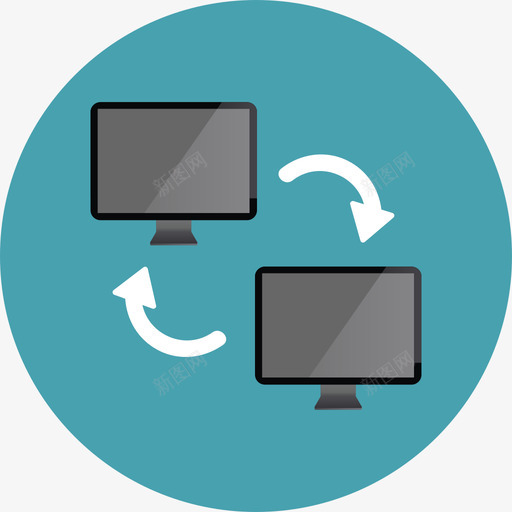 传送技术圆形平面图标svg_新图网 https://ixintu.com 传送 圆形平面 技术