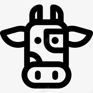 牛动物13直系图标图标