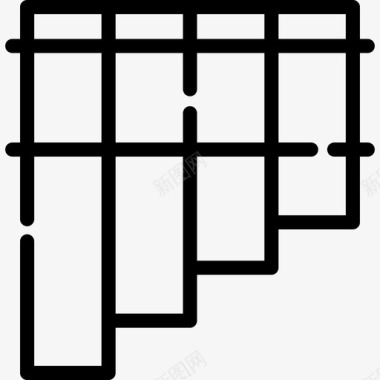 墨西哥赞波纳3直线型图标图标