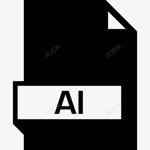 AI文件名字形填充图标svg_新图网 https://ixintu.com AI 填充 文件名字形