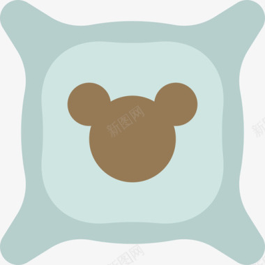 枕头婴儿2平的图标图标