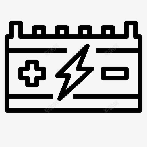 电池充电器电力图标svg_新图网 https://ixintu.com 充电器 生态 电力 电池 能源