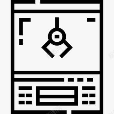 机器马戏团16直线图标图标