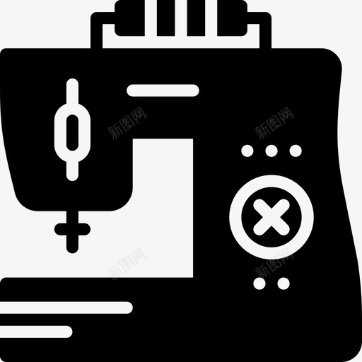 缝纫机缝纫5填充图标svg_新图网 https://ixintu.com 填充 缝纫5 缝纫机
