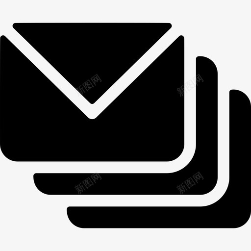 电子邮件ui图标4已填充svg_新图网 https://ixintu.com ui图标4 已填充 电子邮件