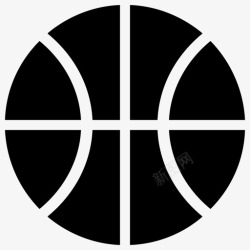橡皮球篮球打球橡皮球图标高清图片