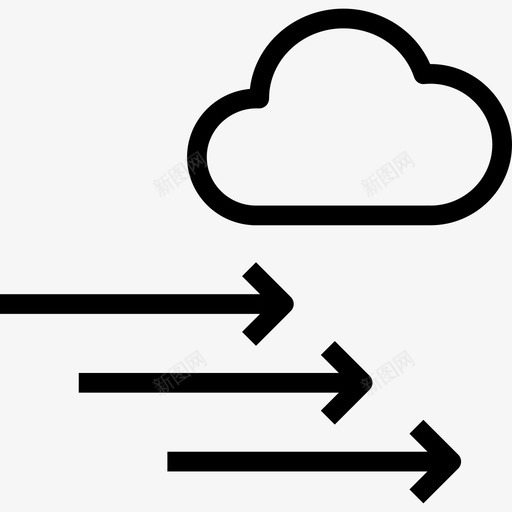 压力天气图标集线性svg_新图网 https://ixintu.com 压力 天气图标集 线性