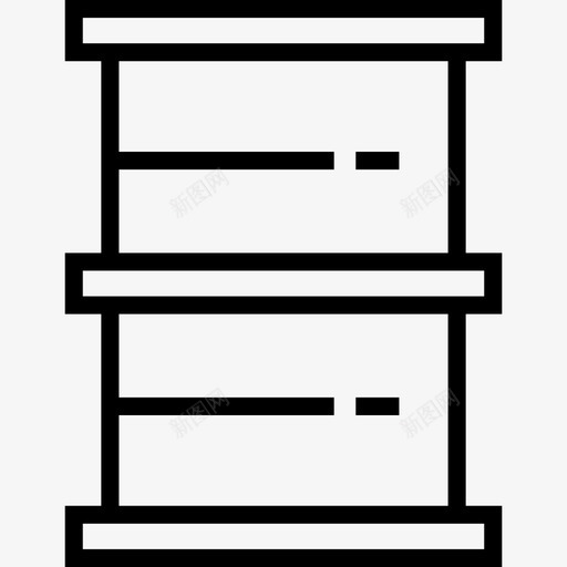 枪管科学4线性图标svg_新图网 https://ixintu.com 枪管 科学4 线性