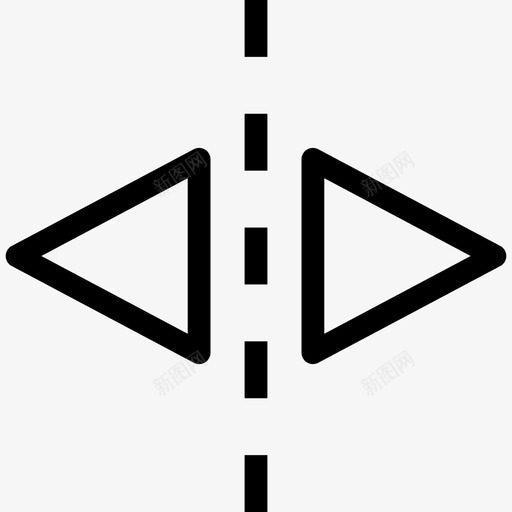 卷轴4直线图标svg_新图网 https://ixintu.com 卷轴 直线 设计4
